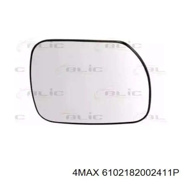 Зеркальный элемент водительского зеркала 4max 6102182002411P цена, от 24.75 USD