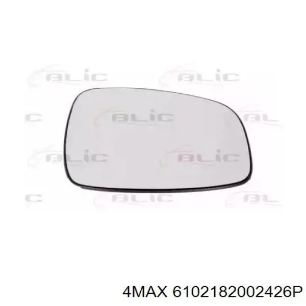 Стекло зеркала заднего вида, правого FPS FP6814M12 цена, от 10.05 USD