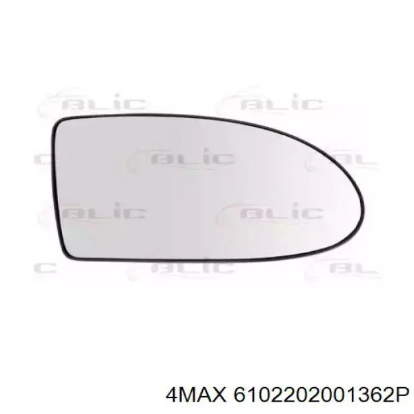 Зеркальный элемент зеркала заднего вида правого 876211E000 Hyundai/Kia