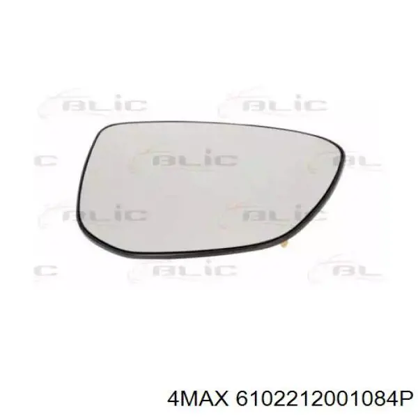 1609065280 Peugeot/Citroen зеркальный элемент зеркала заднего вида правого