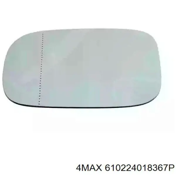 6102-24-018367P 4max зеркальный элемент зеркала заднего вида левого