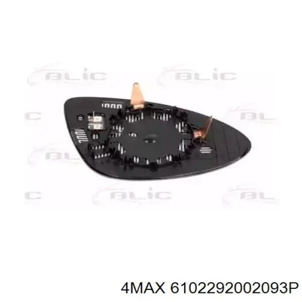 Стекло левого зеркала заднего вида SVWM1056EL Signeda