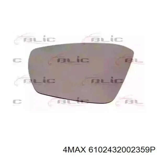 69C1545M Polcar зеркальный элемент зеркала заднего вида левого