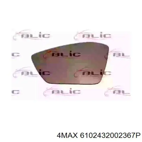 Стекло зеркала заднего вида, правого 4max 6102432002367P цена, от 24.14 USD
