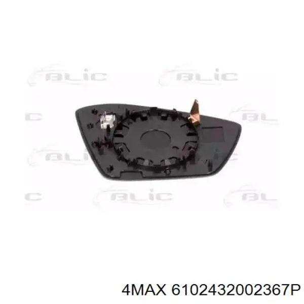 Стекло правого зеркала заднего вида 3857065 Autotechteile