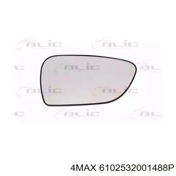 Зеркальный элемент зеркала заднего вида правого 4031M12 FPS