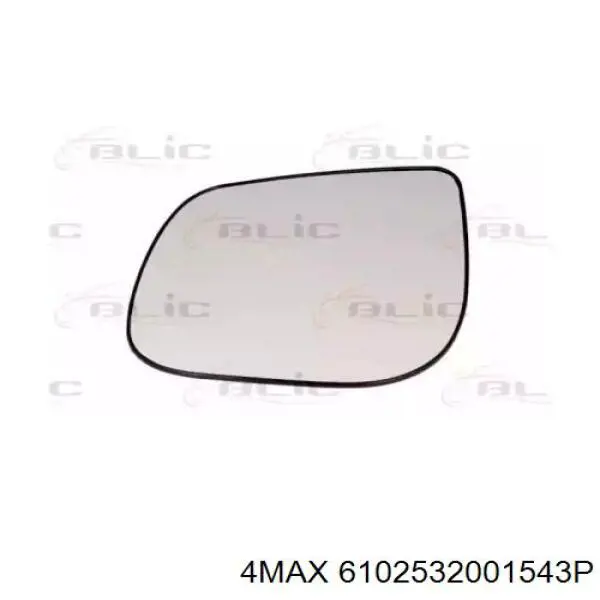 Зеркальный элемент водительского зеркала 4max 6102532001543P цена, от 16.14 USD