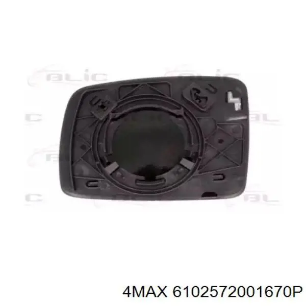 Стекло правого зеркала заднего вида CRD000210 Land Rover