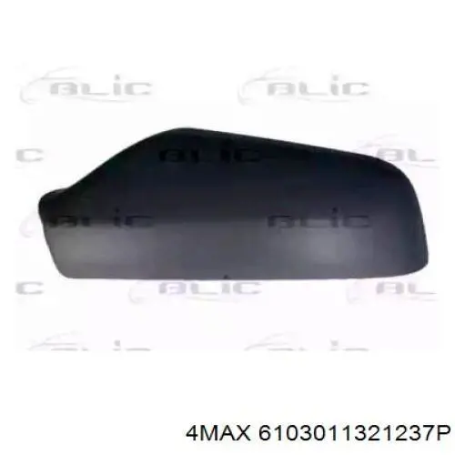 6103011321237P 4max placa sobreposta (tampa do espelho de retrovisão esquerdo)