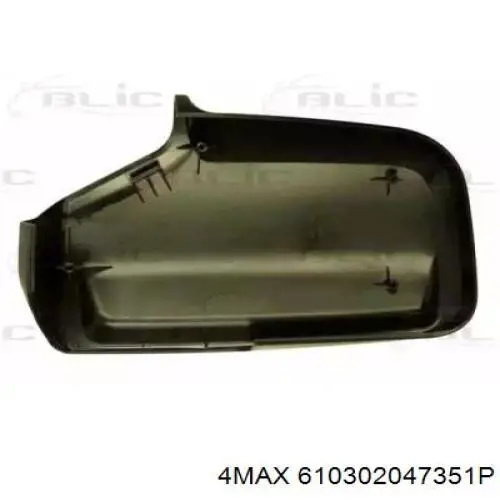 Cubierta del retrovisor del conductor 610302047351P 4max