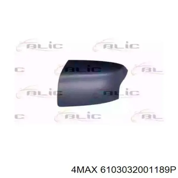 6103-03-2001189P 4max накладка (крышка зеркала заднего вида левая)