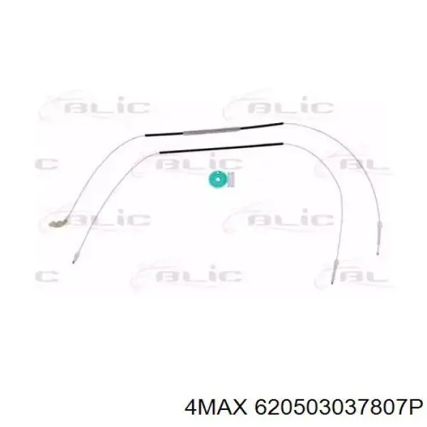 Ремкомплект механизма стеклоподъемника передней двери 4max 620503037807P цена, от 30.40 USD