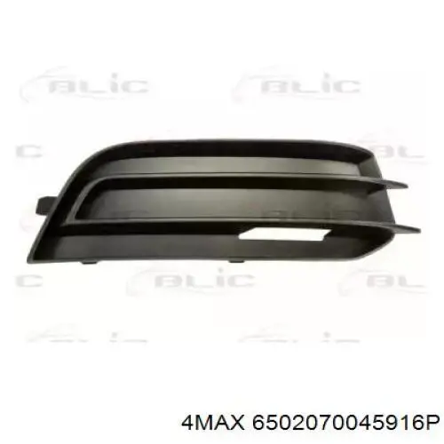 8X080768201C VAG Правая решетка переднего бампера