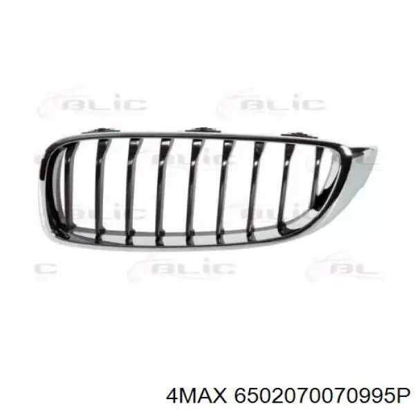 51135A3D025 BMW Решетка радиатора левая