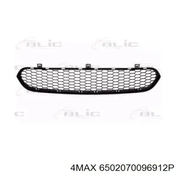 6502070096912P 4max Центральная решетка переднего бампера