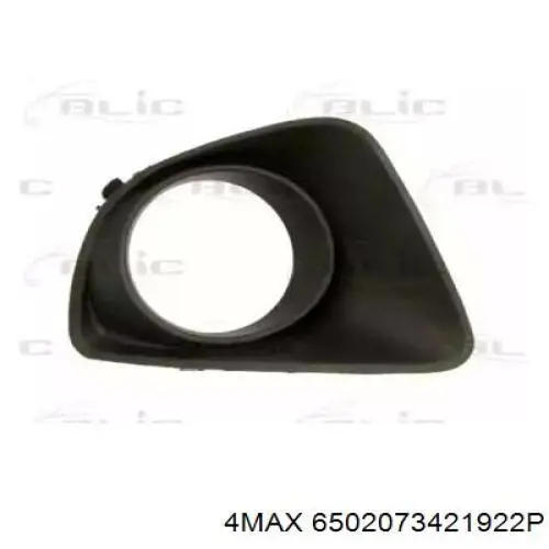 Grelha direita do pára-choque dianteiro para Mazda 2 (DE)