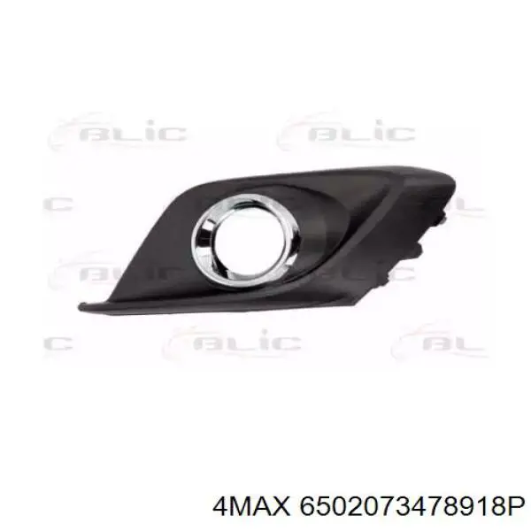Ободок (окантовка) фары противотуманной правой Polcar 45C2278 цена, от 7.50 USD