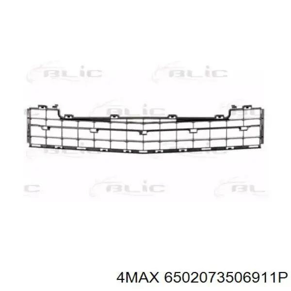 Решетка бампера переднего центральная 6502073506911P 4max