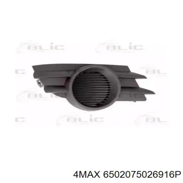 1400572 Market (OEM) заглушка (решетка противотуманных фар бампера переднего правая)