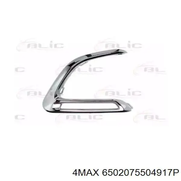 1612203380 Peugeot/Citroen Решетка бампера переднего левая