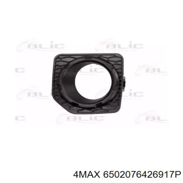 6502076426917P 4max Заглушка ПТФ бампера переднего правая