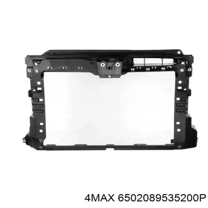 6502089535200P 4max суппорт радиатора в сборе (монтажная панель крепления фар)