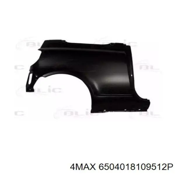 6160152020 Toyota Pára-lama traseiro direito