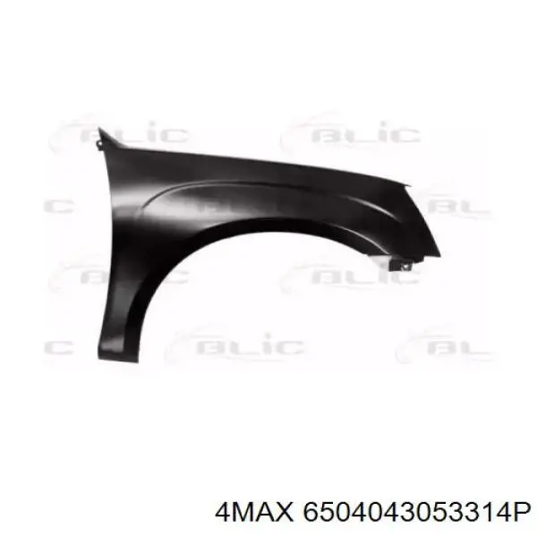 6504043053314P 4max Переднее правое крыло