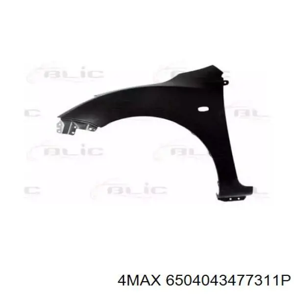 Крыло переднее левое Signeda PMZ10073AL цена, от 37.19 USD