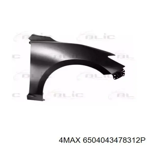 Боковая часть передняя правая Mazda B45A52111A цена, от 46.84 USD