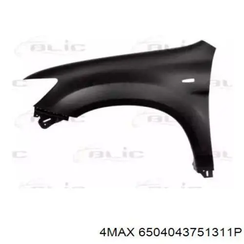 Купить 525501 Polcar Крыло переднее левое