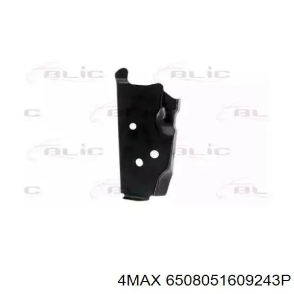 6508051609243P 4max суппорт радиатора левый (монтажная панель крепления фар)