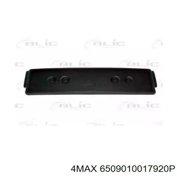 6509-01-0017920P 4max панель крепления номерного знака переднего