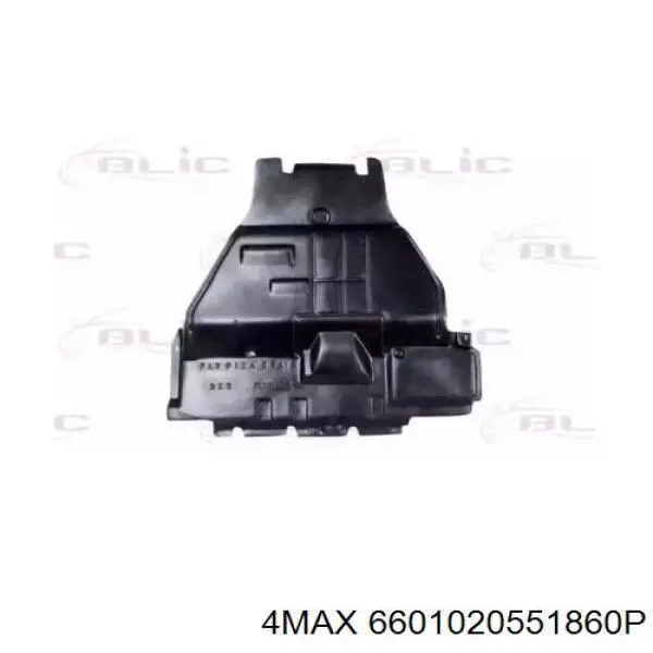 6601-02-0551860P 4max защита двигателя, поддона (моторного отсека)