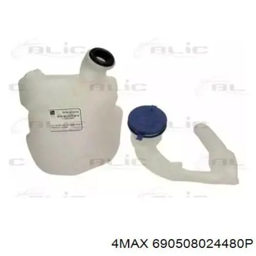 Tanque de fluido para lavador de vidro para Peugeot 207 (WA, WC)