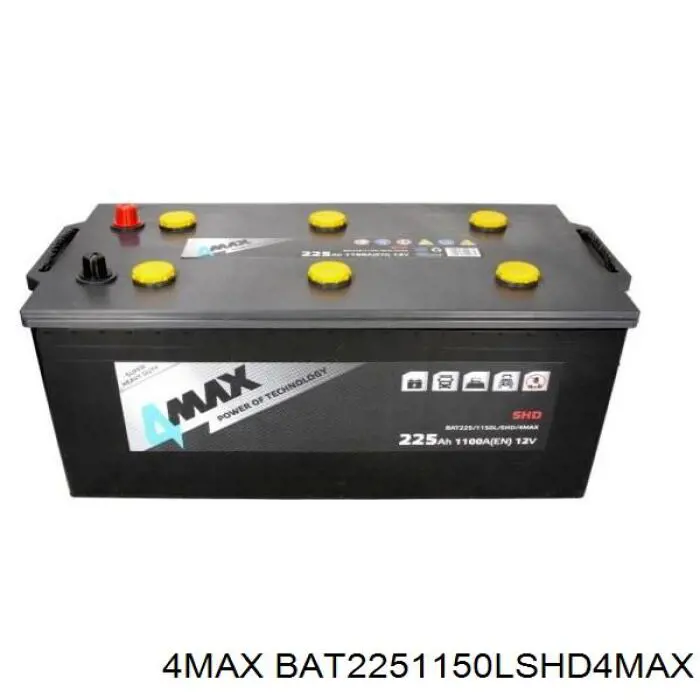 Купить BAT2251150LSHD4MAX 4max Батарея аккумуляторная