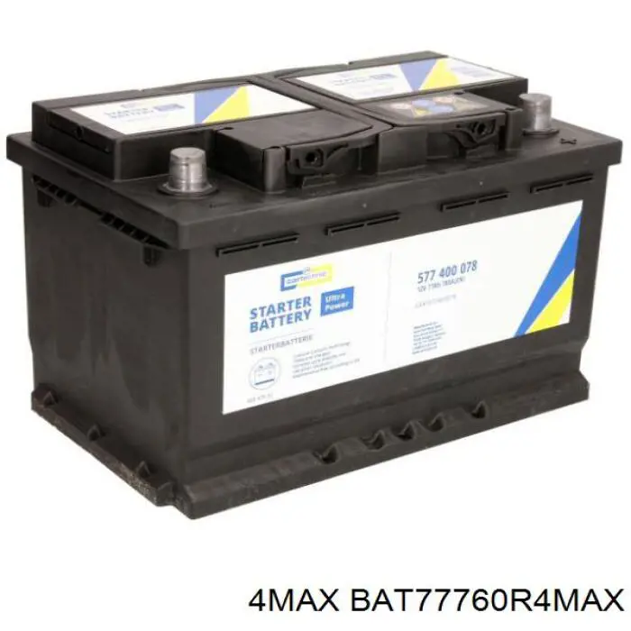 Аккумулятор BAT77760R4MAX 4max