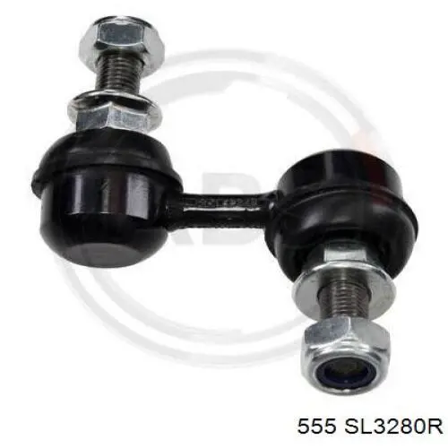 SL3280R 555 Тяжка стабилизатора, переднего, правая