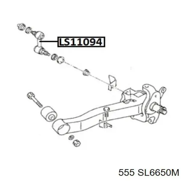 Купить SL6650M 555 Амортизационная стойка