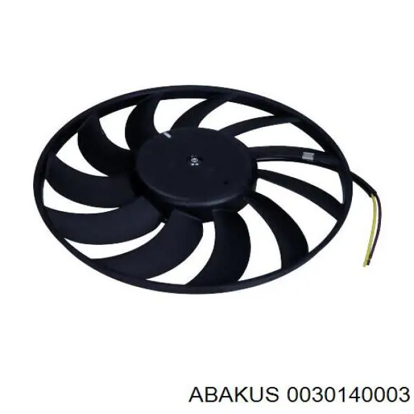 003-014-0003 Abakus электровентилятор охлаждения в сборе (мотор+крыльчатка левый)