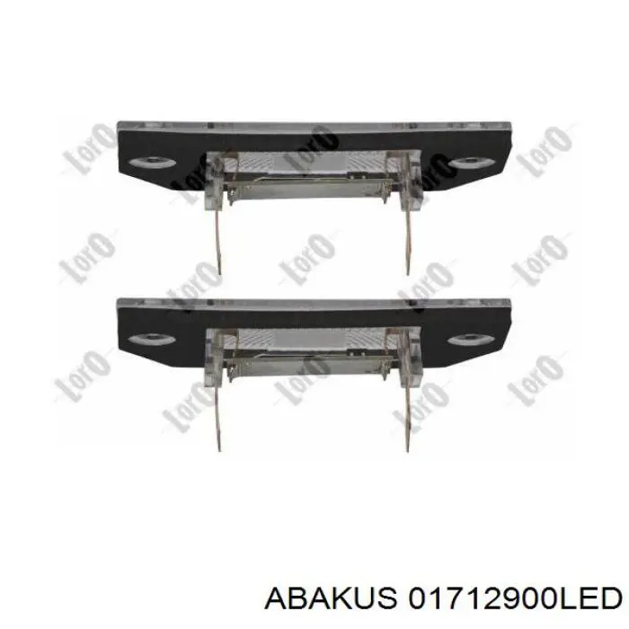 Купить 01712900 Depo/Loro/Abakus Фонарь подсветки номерного знака