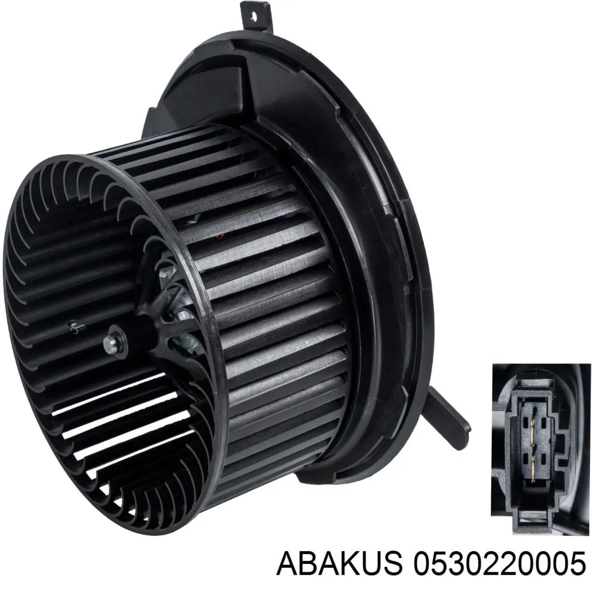 Motor eléctrico, ventilador habitáculo 0530220005 Abakus