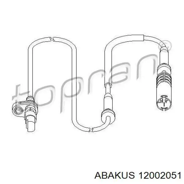Купить 50150040 Profit Датчик АБС (ABS) передний