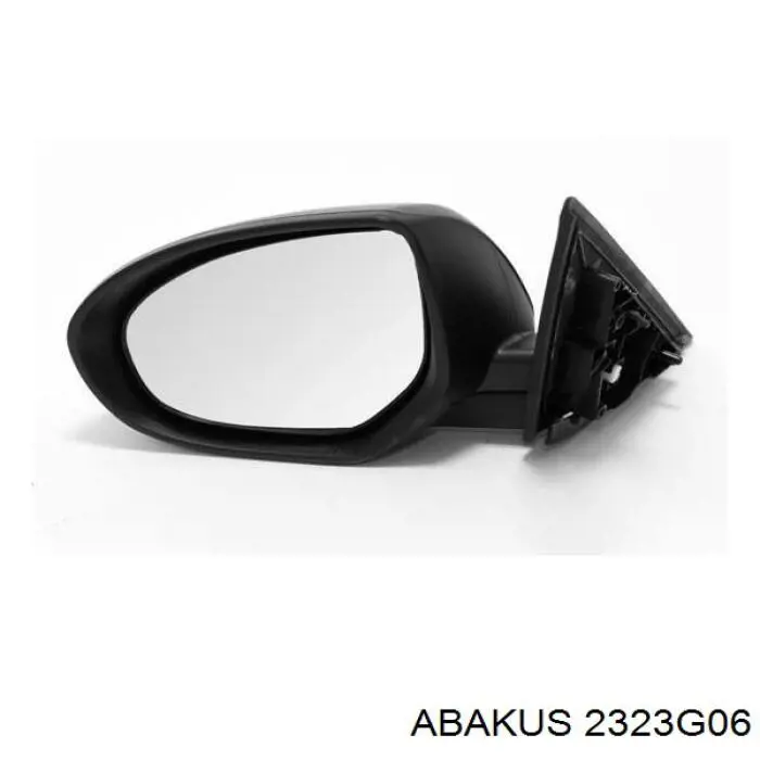 Стекло левого зеркала заднего вида 45D1546M Polcar