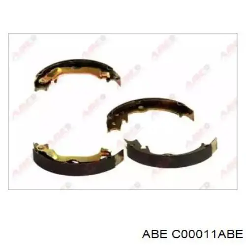 Колодки ручника/стоянкового гальма C00011ABE ABE