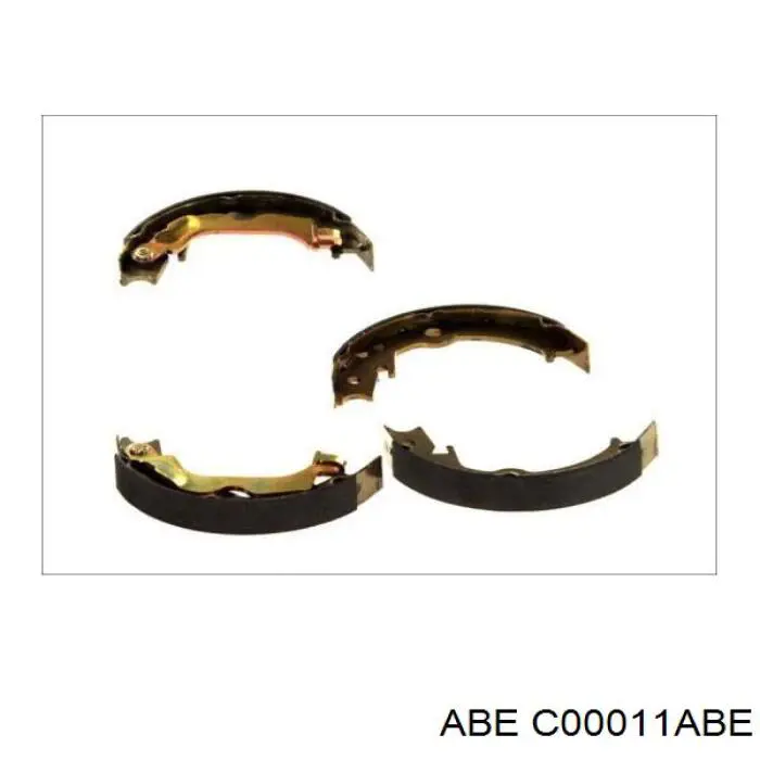 Купить C00011ABE ABE Колодки ручника/стояночного тормоза