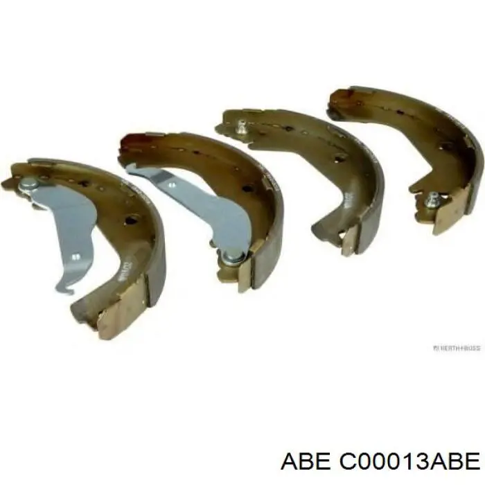Задние барабанные колодки C00013ABE ABE