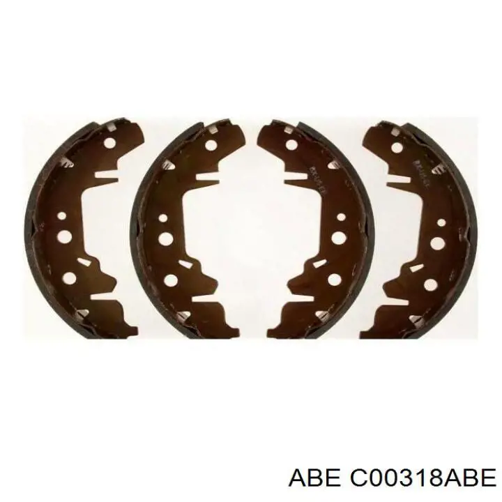 Барабанные колодки ABE C00318ABE
