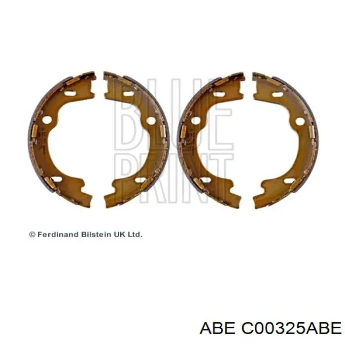 Колодки ручника C00325ABE ABE