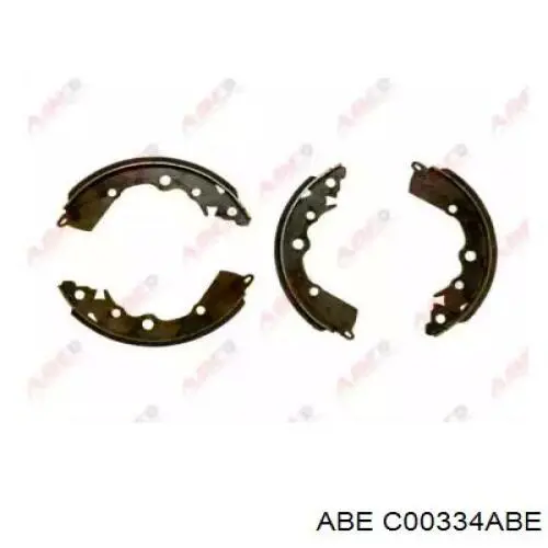C00334ABE ABE Барабанные тормозные колодки